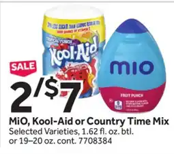 Stop&Shop MiO, Kool-Aid or Country Time Mix offer