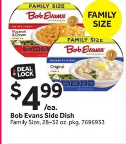 Stop&Shop Bob Evans Side Dish offer