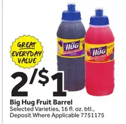 Stop&Shop Big Hug Fruit Barrel offer