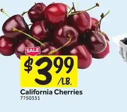 Stop&Shop California Cherries offer