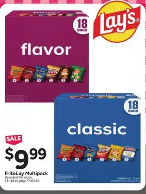 Stop&Shop FritoLay Multipack offer