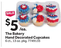 Stop&Shop The Bakery Hand Decorated Cupcakes offer