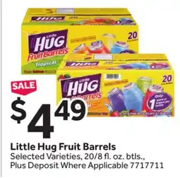 Stop&Shop Little Hug Fruit Barrels offer