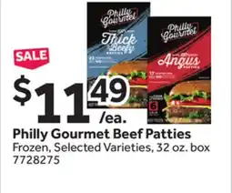 Stop&Shop Philly Gourmet Beef Patties offer