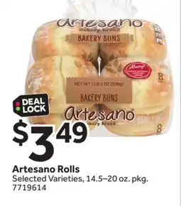 Stop&Shop Artesano Rolls offer