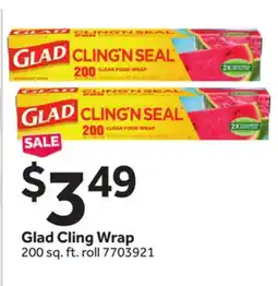 Stop&Shop Glad Cling Wrap offer