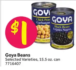 Stop&Shop Goya Beans offer