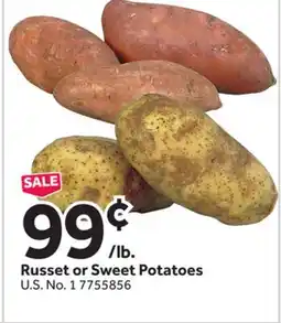 Stop&Shop Russet or Sweet Potatoes offer