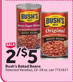 Stop&Shop Bush's Baked Beans offer