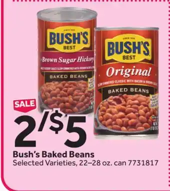 Stop&Shop Bush's Baked Beans offer
