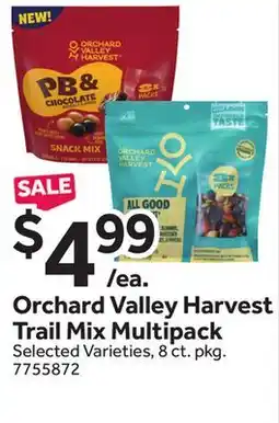 Stop&Shop Orchard Valley Harvest Trail Mix Multipack offer