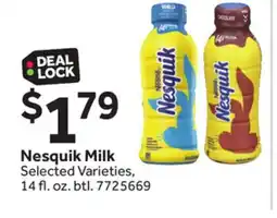 Stop&Shop Nesquik Milk offer
