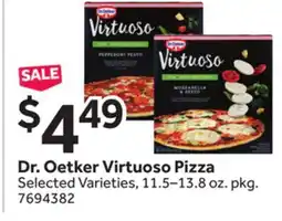Stop&Shop Dr. Oetker Virtuoso Pizza offer
