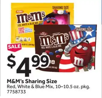 Stop&Shop M&M'S Sharing Size offer