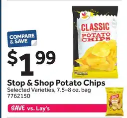 Stop&Shop Stop & Shop Potato Chips offer