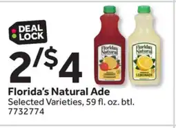 Stop&Shop Florida's Natural Ade offer