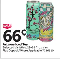 Stop&Shop Arizona Iced Tea offer