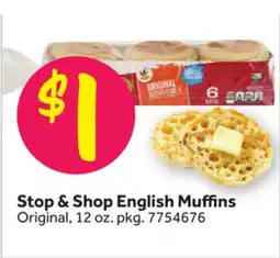 Stop&Shop Stop & Shop English Muffins offer