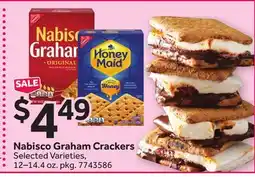 Stop&Shop Nabisco Graham Crackers offer