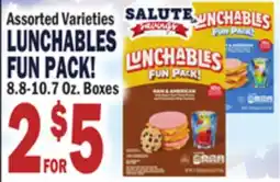 C Town LUNCHABLES FUN PACK! offer