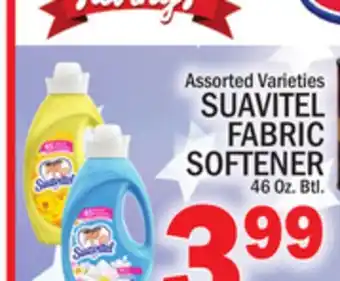 C Town SUAVITEL FABRIC SOFTENER offer