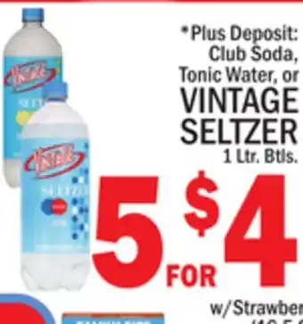 C Town VINTAGE SELTZER offer