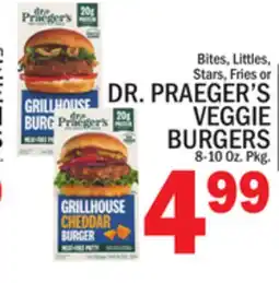 C Town DR. PRAEGER'S VEGGIE BURGERS offer