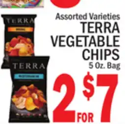 C Town TERRA VEGETABLE CHIPS offer
