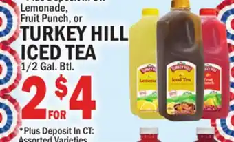 C Town TURKEY HILL ICED TEA offer