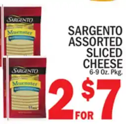 C Town SARGENTO ASSORTED SLICED CHEESE offer