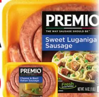 C Town PREMIO SWEET LUGANIGA SAUSAGE offer