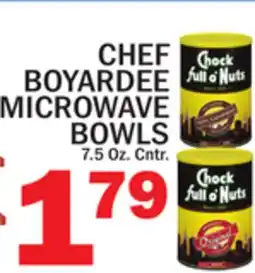 C Town CHEF BOYARDEE MICROWAVE BOWLS offer