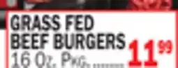 C Town GRASS FED BEEF BURGERS offer
