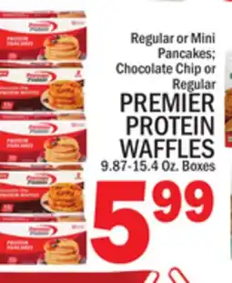 C Town PREMIER PROTEIN WAFFLES offer