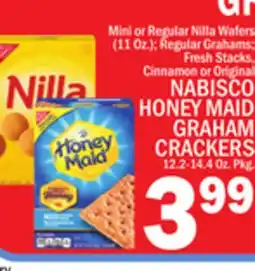 C Town NABISCO HONEY MAID GRAHAM CRACKERS 12.2-14.4 Oz. Pkg offer