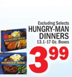 C Town HUNGRY-MAN DINNERS offer