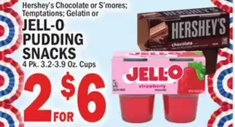 C Town JELL-O PUDDING SNACKS offer