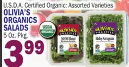 C Town OLIVIA'S ORGANICS SALADS offer