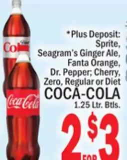 C Town COCA-COLA offer