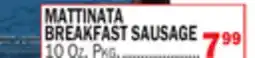 C Town MATTINATA BREAKFAST SAUSAGE offer
