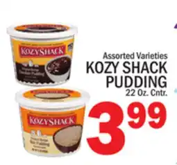 C Town KOZY SHACK PUDDING offer