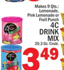 C Town 4C DRINK MIX offer