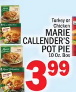 C Town MARIE CALLENDER'S POT PIE offer