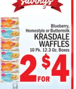 C Town KRASDALE WAFFLES offer