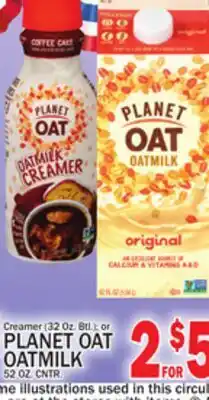 C Town PLANET OAT OATMILK, 52 oz. CNTR offer
