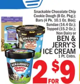 C Town BEN & JERRY'S ICE CREAM offer