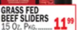 C Town GRASS FED BEEF SLIDERS offer