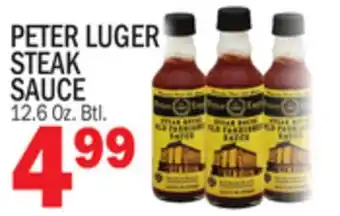 C Town PETER LUGER STEAK SAUCE offer