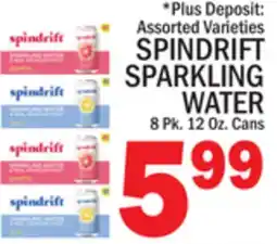 C Town SPINDRIFT SPARKLING WATER offer