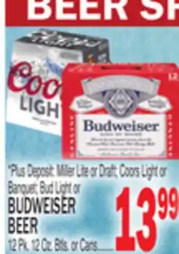 C Town BUDWEISER BEER offer